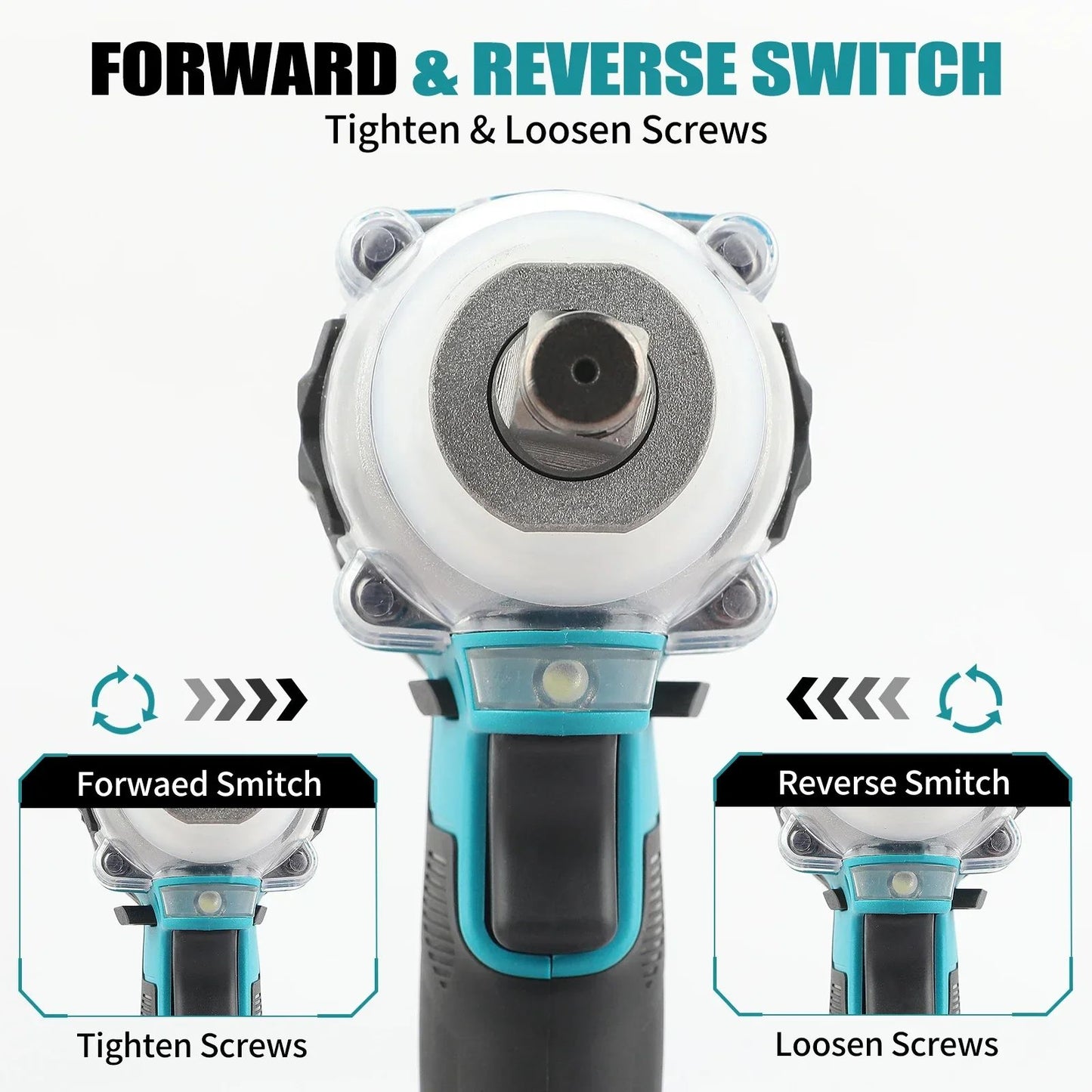 Makita DTW300 + DGA404 Combo: Chave de Impacto 18V (580Nm, 3800RPM), Esmerilhadeira Angular (680W, Disco 125mm) - Kit de Ferramentas Multiuso para Reparos