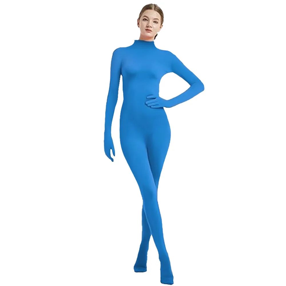 Furry Kig Fursuit Bodysuit Base Layer Full Body Tight Neck Cover long sleeved for Adult Kid Cosplay Costume Kigurumi Anime Party