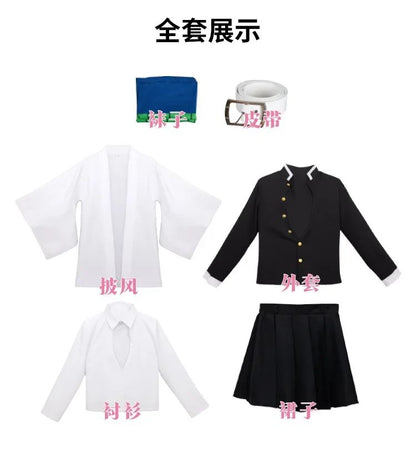 Volwassen Kinderen Anime Demon Moordenaar Kanroji Mitsuri Cosplay Kostuum Kisatsutai Sexy Vrouwen Halloween Kostuum