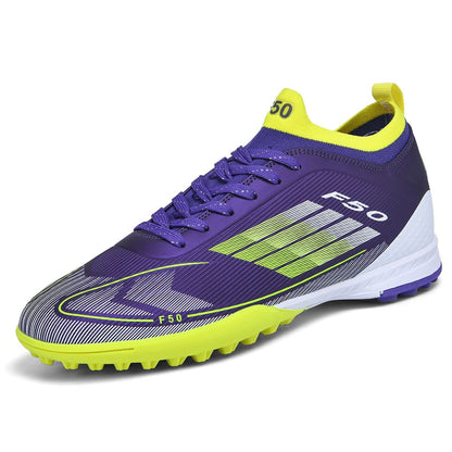 Men Professional Soccer Shoes Society Cleats Outdoor Football Shoes Society Cleats Grass Training Football Field Boots Sneaker