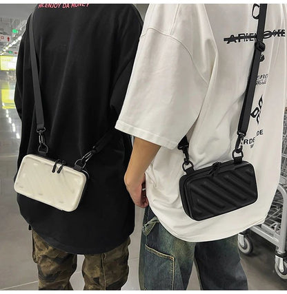 2025 New Men's Bag Fashion Trend Shoulder Bag High Quality Design Crossbody Bag PU Light Luxury Handbags ????? HOT SALE