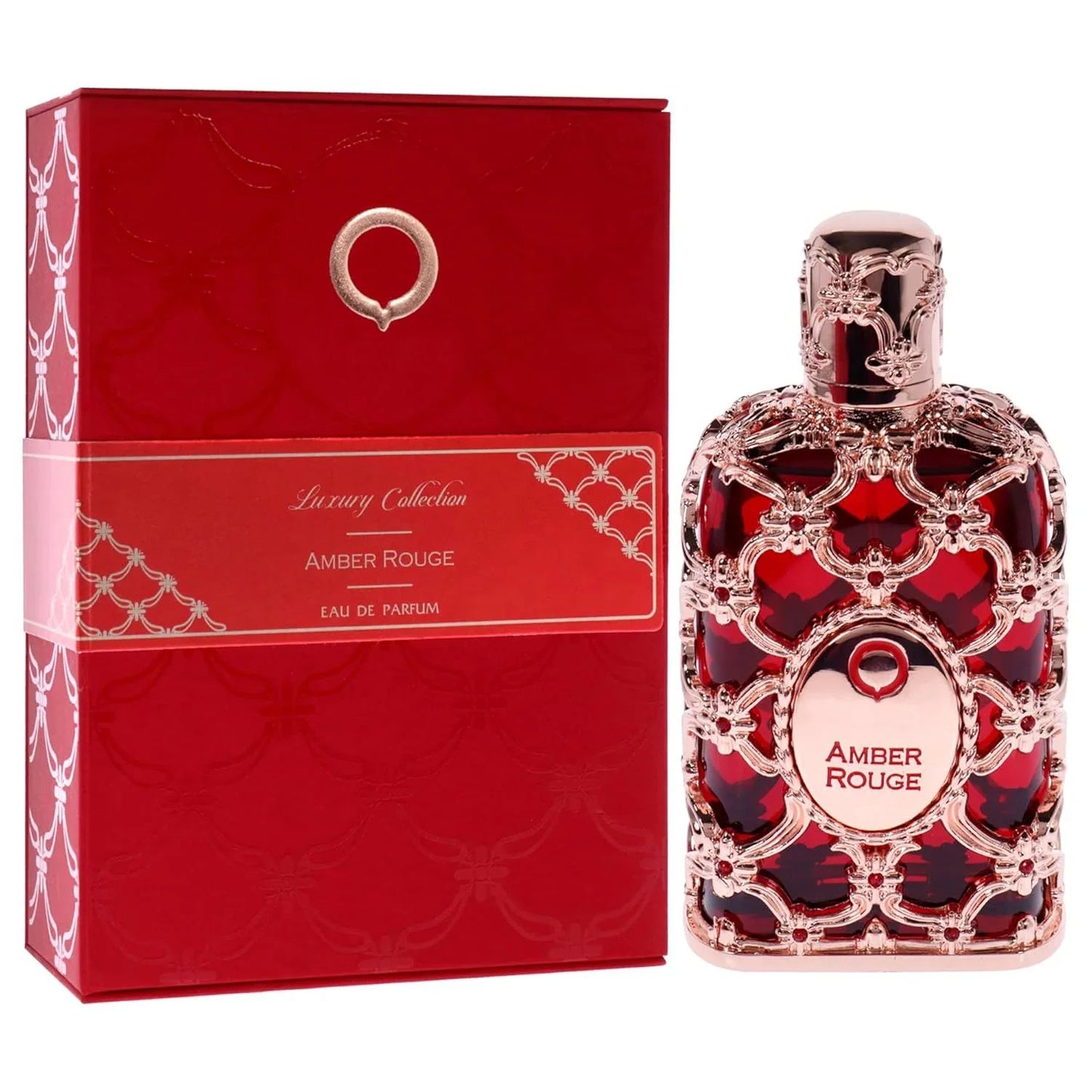 Orientica Amber Rouge 80ml Eau de Parfum Spray | Luxuosa Fragrância Unissex com Âmbar e Algas Marinhas perfumes mujer originales