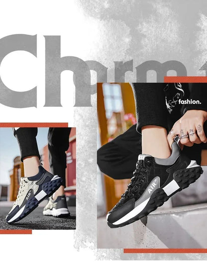 2025 New Men's Casual Shoes Men's Shoes Platform Men's Sneakers Plus Size 43 44 Popular Sapatos Masculine Shoes