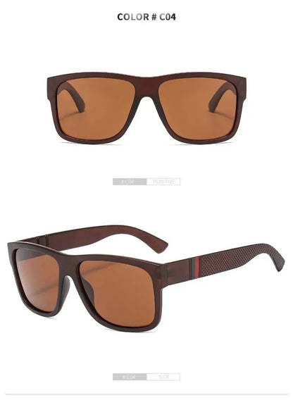 2025 Luxury Brand Polarized Sunglasses Men High-End Outdoor Glasses Fashion Square Driving Eyewear Travel Sun Glasses UV400