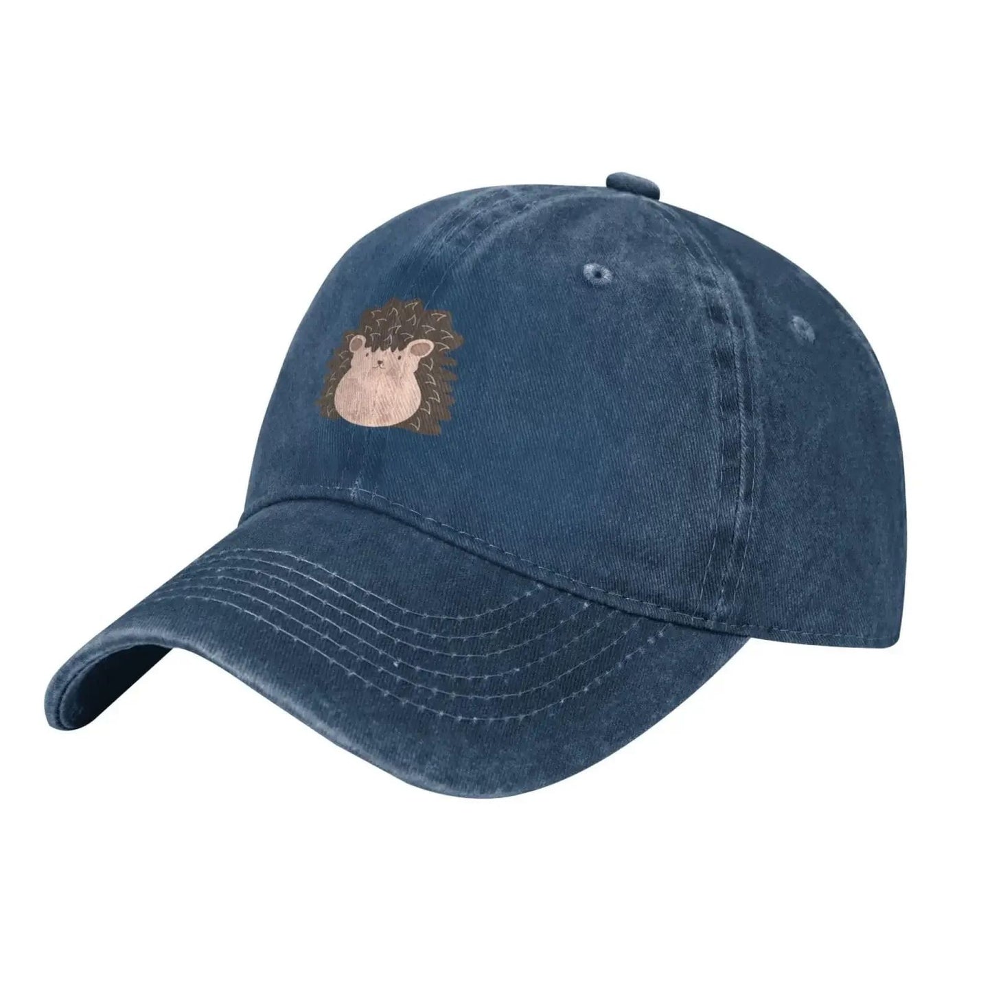 Cute Hedgehog Baseball Cap for Men Women Vintage Trucker Hats Dad Caps for Daily