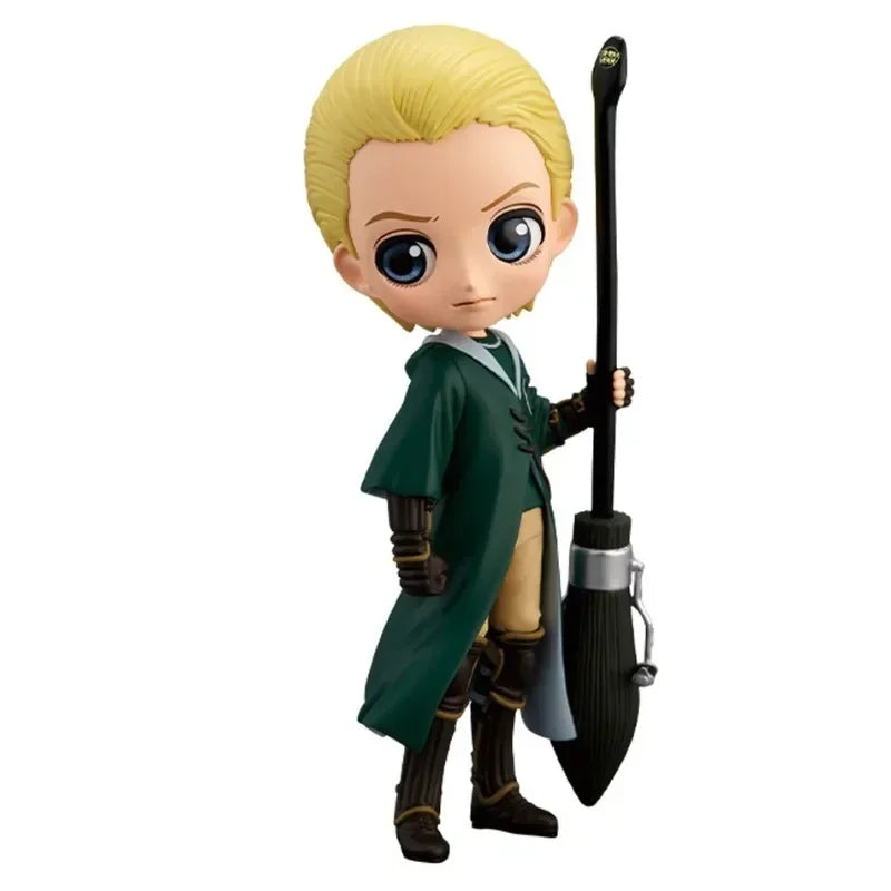 Enfeite de mesa da série Harry Potter, brinquedo modelo, boneco de ação, estátua modelo versão Kawaii Q, periféricos de anime para decoração