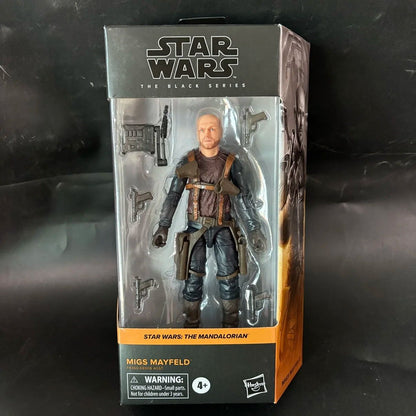 Hasbro Star Wars Black Series Obi-Wan Darth Vader Cal Kestis Boba Fett Luke Mandalorian Boneco Colecionável de Ação Brinquedo Presente