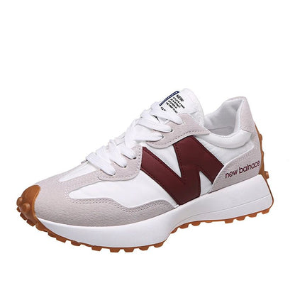 Tênis Feminino Casual Moda Respirável Caminhada Chato Tênis Feminino 2025 Academia Vulcanizado Branco Calçado Feminino