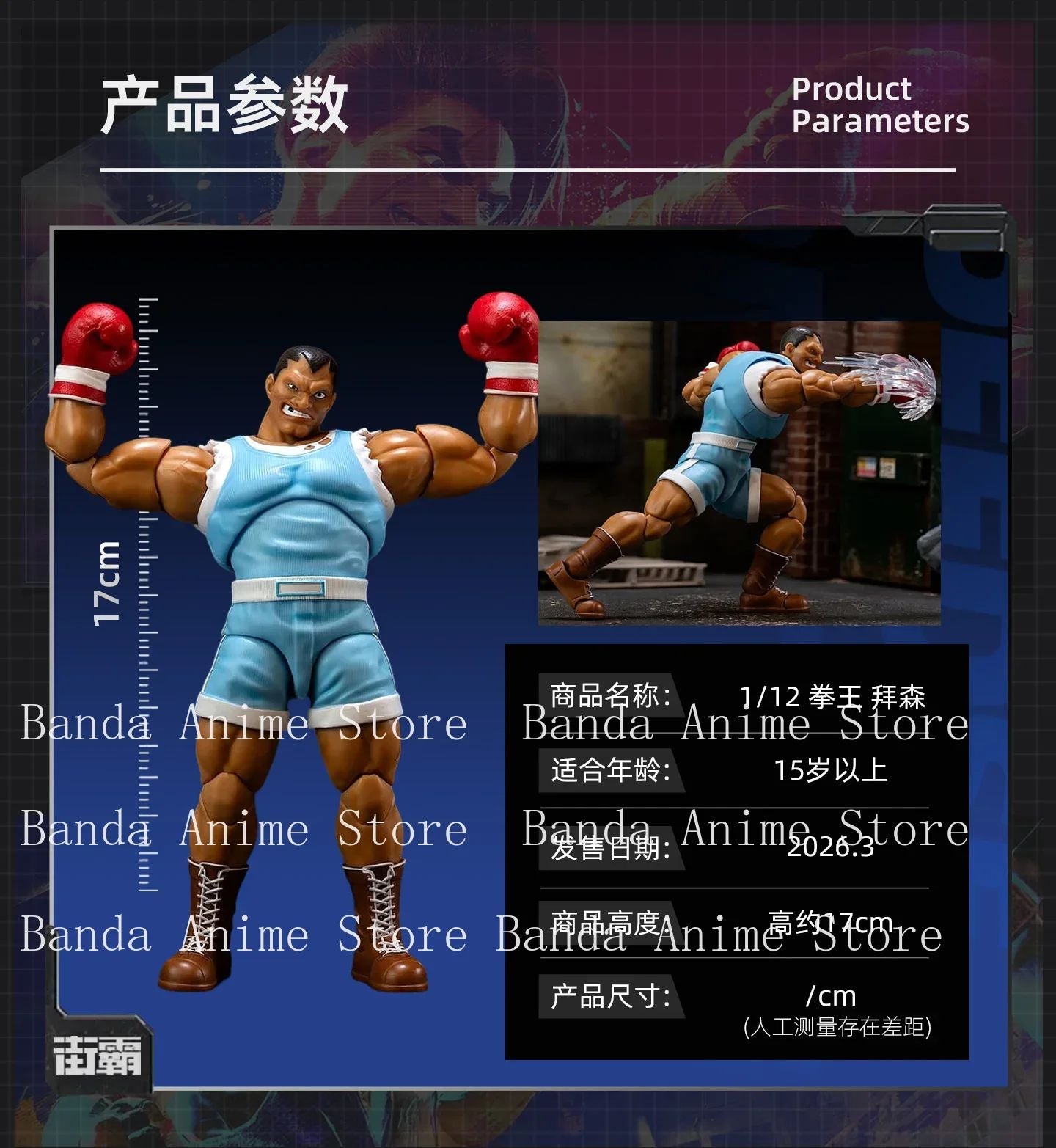 Jada Toys Street Fighter 2 Gouki M Bison  E Honda Action Figure Genuine Figurines PVC Collection Boxer Balrog Game Toy Gift