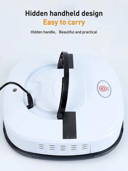 Smart Robot Vacuum & Mop Combo, Self-Charging, USB Rechargeable, Pet Hair Removal,Anti-Crash,Quiet Cleaning for Home & Apartment