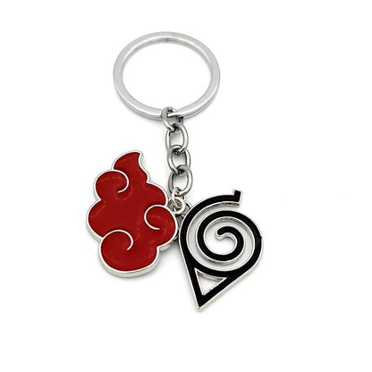 Anime Naruto Chaveiro Brinquedo Kunai Shuriken Konoha Ninja Carro Mochila Xiao Organização Nuvem Vermelha Chaveiro Acessórios Presente