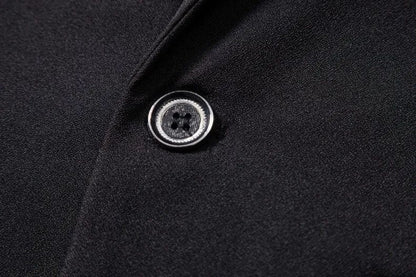 2024 New Spring Men's Western-style Blazer Single Breasted Pesalir Fabric Casual Slim Fit Wedding Suit Jacket For Men