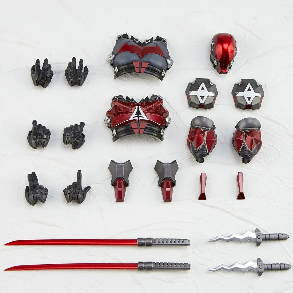 AMAZING YAMAGUCHI Action Figure Arkham Knight Batman Red Hood Robin Jason Todd Figuarts Game Model Toy Collection Christmas Gift