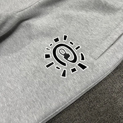 American High Street Black Sweatpants ADWYSD Pants Sunroll Fleece Zipper Pocket Men Women Cleanfit Trousers