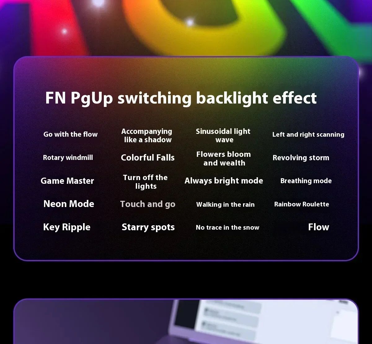 AULA Hero 68HE Magnetic Keyboard RGB Light Wired Hot Swap Esports 8K Gaming Hero68 Mechanical Keyboard Low delay PC Accessories