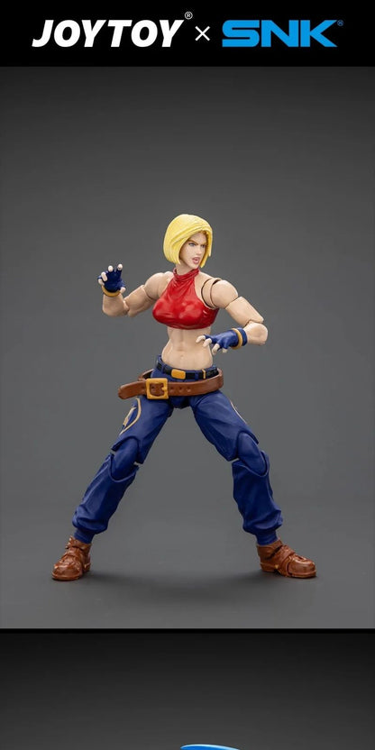 JOYTOY SNK KOF '98UM' 97 Special Team Ryuji Yamazaki Billy Kane Blue Mary 1/18 Bonecos de Ação Modelo Colecionável Brinquedo Presente para Menino