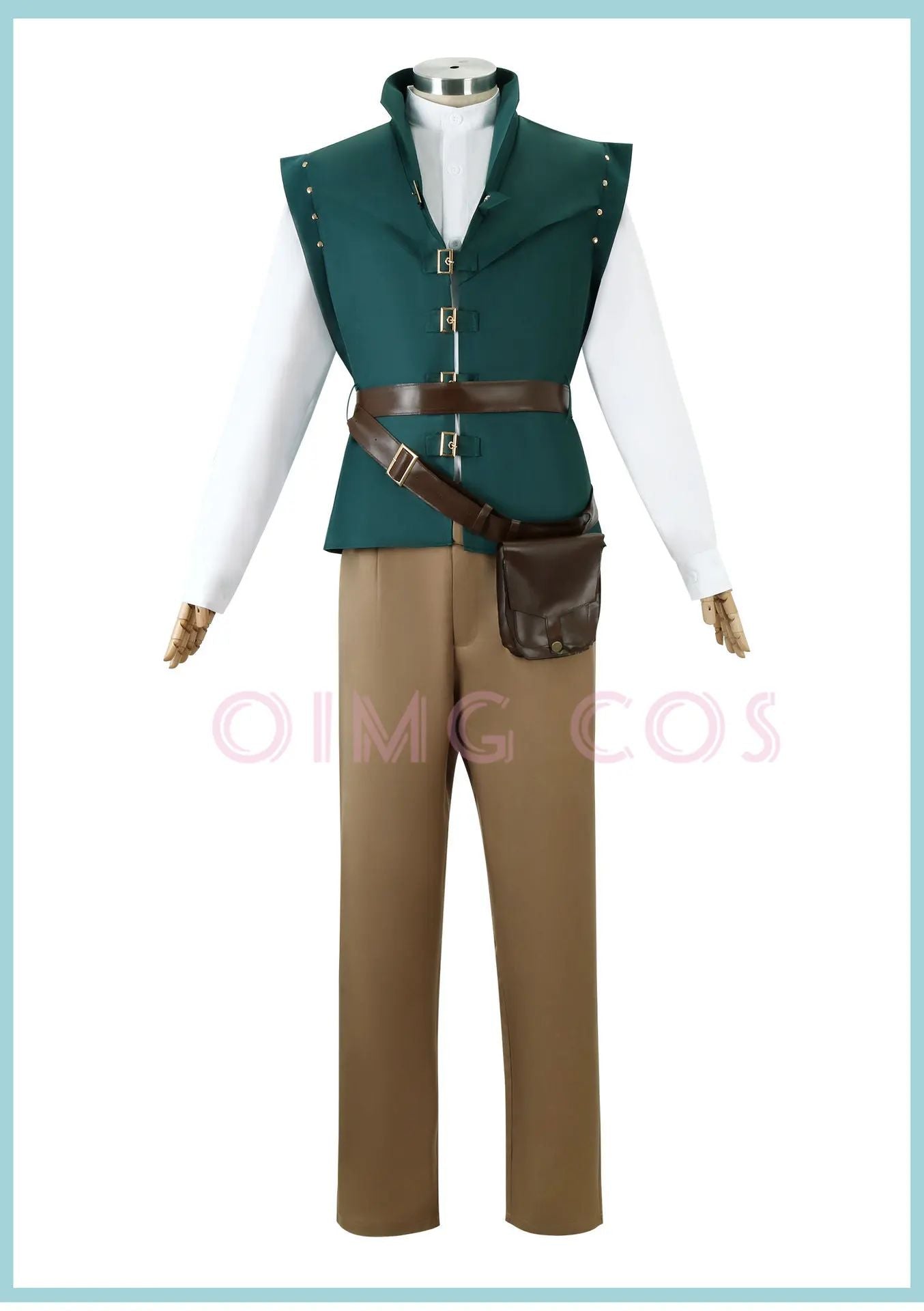 Flynn Rider Cosplay Costume  Adult Carnival Uniform Halloween Anime Halloween Costumes