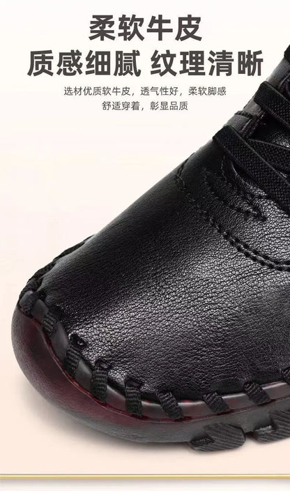 2025 Women's Flat Shoes New Orthopedic Loafers Woman Moccasins Stitched Slip On Ballet Flats For Women Nurse Shoes Medical