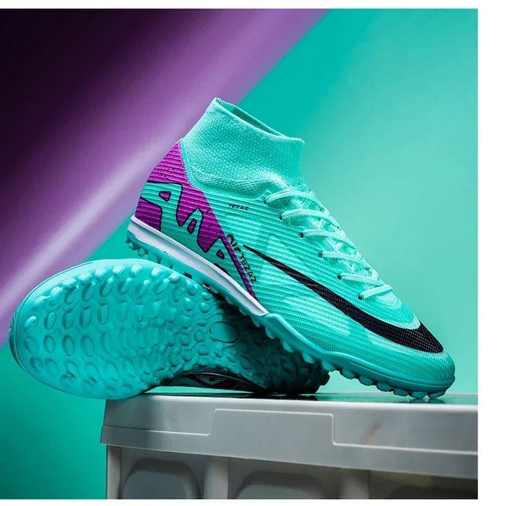 Men Football Shoes TF/FG Society Cleats Indoor Soccer Shoes Professional Football Field Boots Fast Unisex Sneaker Top Quality