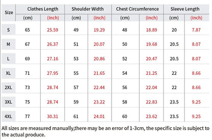 500/300g Heavy-duty White Pure Cotton T-shirt Thickened Threaded Round Neck Short Sleeves Three Needle Half Sleeve Tees