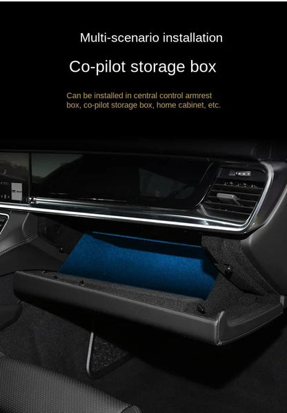 Mini Luminária de Leitura com Sensor de Toque - Luz de Teto Automotiva e Luminária de Ambiente com Carregamento USB