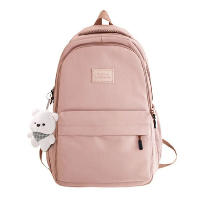 Kids Bag Female Fashion Lady High Capacity Waterproof College Backpack Trendy Girls Laptop School Bags Cute Girl Travel Book Bag