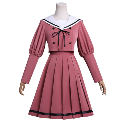 2026Fragrant flowers bloom in a majestic manner, cosplay by Kaoru Ran and Kaoru Kuri, school uniform, daily outfit, and clothing