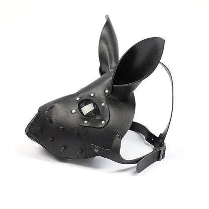 Bunny Mask Halloween Masque Three-dimensional Steampunk Bunny Carnival Leather Mask PU Rabbit Cosplay Masks 3D Rabbit Masque