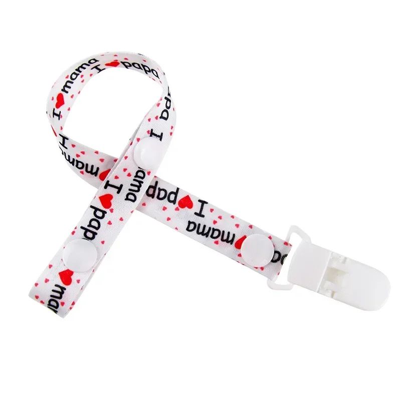 1pc Baby Pacifier Clip Chain: Soft material with cute design, secure clip prevents loss, guards baby's happy moments