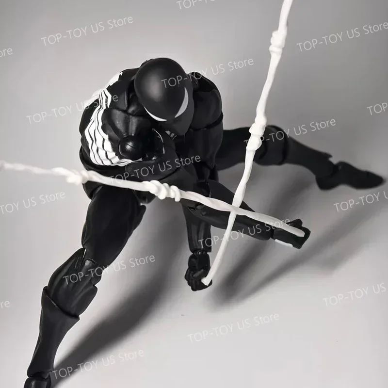 Conjunto de Brinquedos Original de Figuras de Ação Anime do Homem-Aranha, Traje Simbionte e Aranha Escarlate - Conjunto de Presente Colecionável