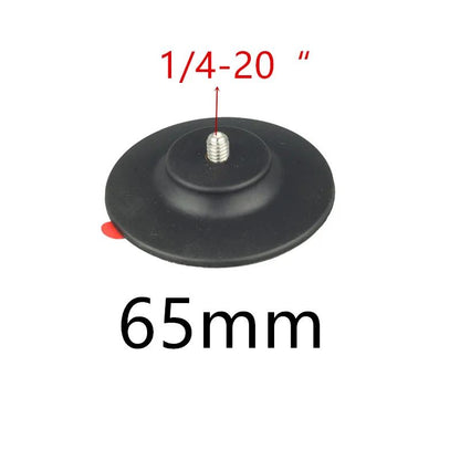 1/4 Inch Screw Mount or 1/4" Internal Screw Adapter Car Dashboard Round Plate Adhesive Tape for Gopro GPS Camera Smartphones