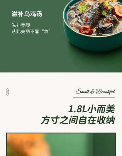 Mini Electric Pressure Cooker: New Model Small Rice Cooker for 1-2 People (3-Cup Capacity)