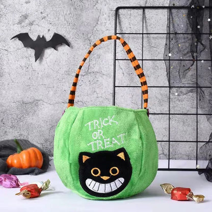 Kids Romper Costume Pumpkin Halloween Cosplay Party Boys Girls Stage Performance With Bags Holiday Clothing