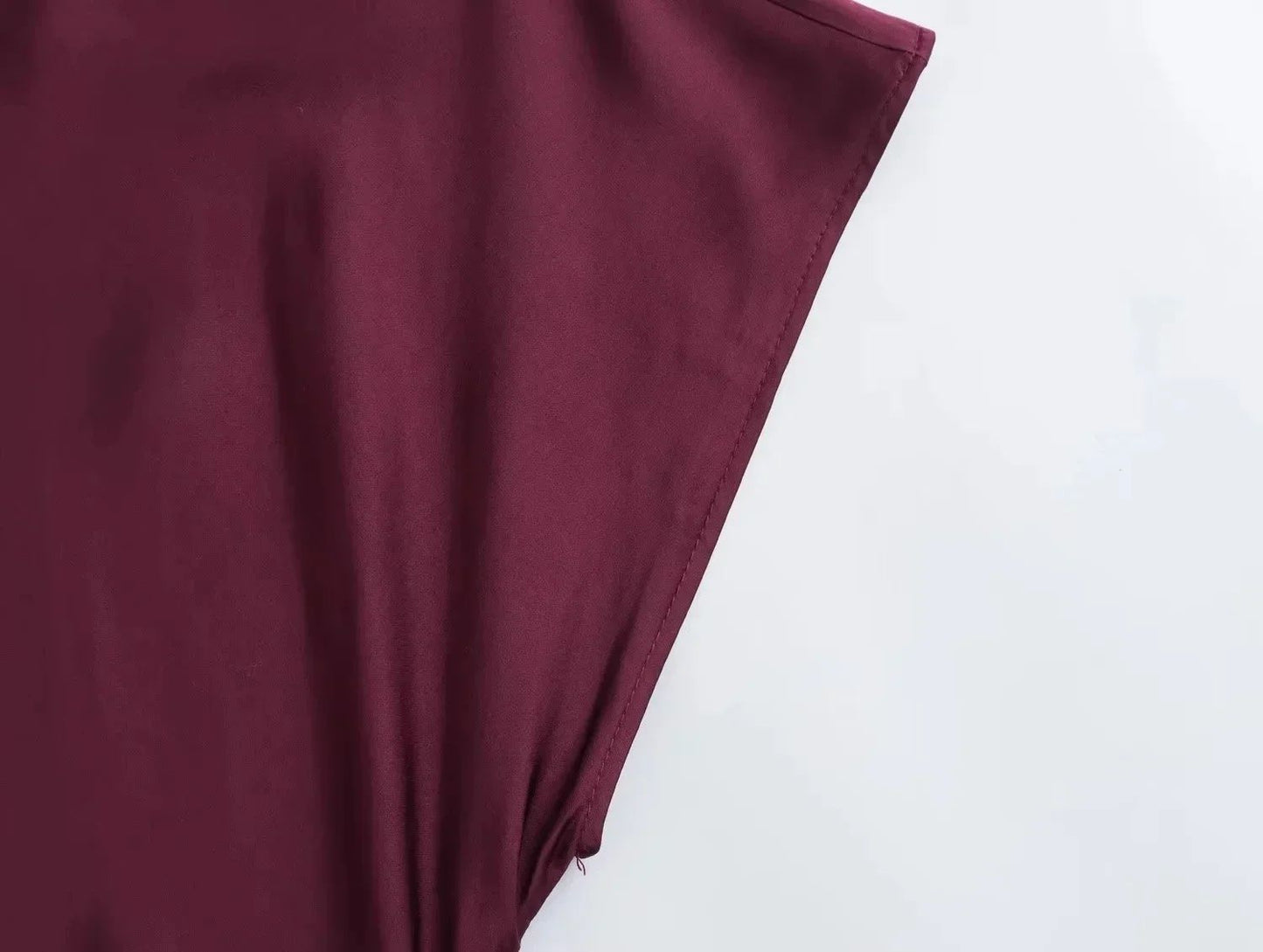 TRAFSHE Midi Satin Dress Woman Long Dresses For Women Chic And Elegant Evening D