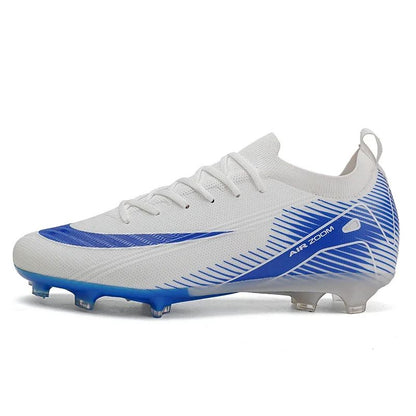 Men Training Football Boots Unisex Professional Soccer Shoes Trend Grass Cleats Outdoor Breathable Sport Ultra-light Non-slip