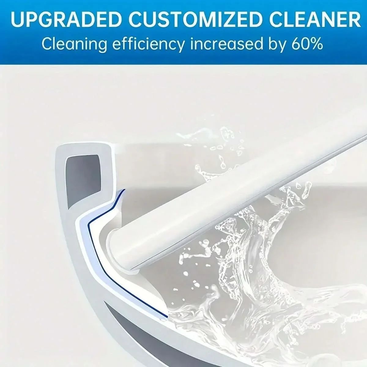 2/10/20pcs Escova de Vaso Sanitário Atualizada com Cabo, Refis de Cabo de Limpeza Descartáveis Compatíveis com Vaso Sanitário