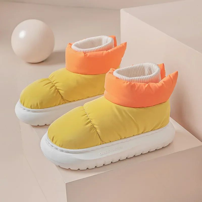 Winter Women's Boots  Waterproof Platform Cotton Shoes Snow Boots Plush Warm Indoor New Comfortable Anti Slip Ankle Boots