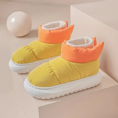 Winter Women's Boots  Waterproof Platform Cotton Shoes Snow Boots Plush Warm Indoor New Comfortable Anti Slip Ankle Boots