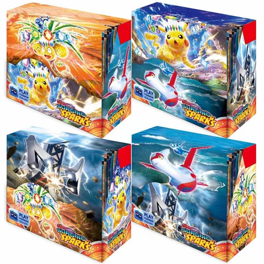 Divertido 360 Cartas Pokémon TCG Escarlate e Violeta Evoluções Prismáticas 151 Prism 36 Pacotes Caixa de Booster Pokémon Carta Colecionável