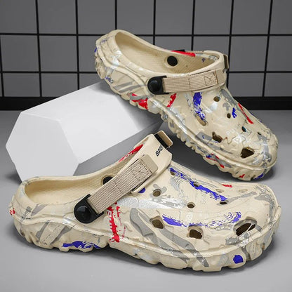 Man Shoes EVA Slippers Summer Men Garden Clogs 2025 Summer Slippers for men Outdoor Slide Soft Beach Shoes Male Summer Sandals