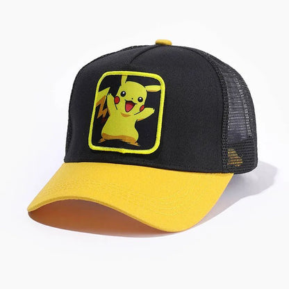 Anime Boné de Beisebol Masculino Snapback Chapéu Hip Hop Para Mulheres Algodão Boné de Sol com Rede Streetwear Viseira Respirável Caminhoneiro Ossos
