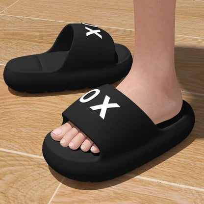 New Men slippers Non-Slip Slide Sandals Thick Soft Platform House Shoes Men Indoor Outdoor Shower Bathroom Slipper Casual Shoes