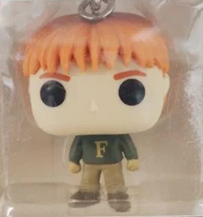 2025 Novo Chaveiro FUNKO Harry com Caixa Ginny Ron Fawkes Hedwig Hermione Pocket Boneco de Ação de Vinil Brinquedos Presentes Decoração