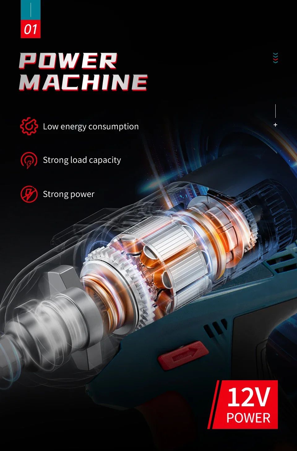 Furadeira elétrica profissional Bosch-GSB-12-V30, parafusadeira sem fio, multifuncional, para uso doméstico, chave de fenda, faça você mesmo