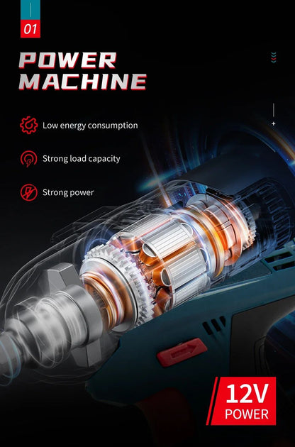 Furadeira elétrica profissional Bosch-GSB-12-V30, parafusadeira sem fio, multifuncional, para uso doméstico, chave de fenda, faça você mesmo