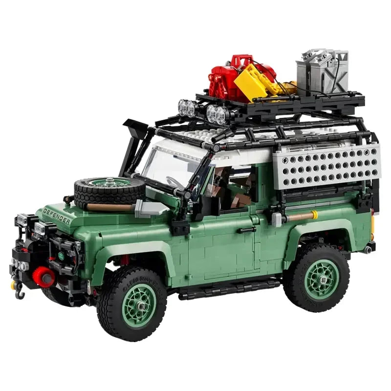 Novo 2336pcs Decoração de Casa veículo off-road clássico 90 modelo de construção 10317 montagem mecânica presente de aniversário de menino