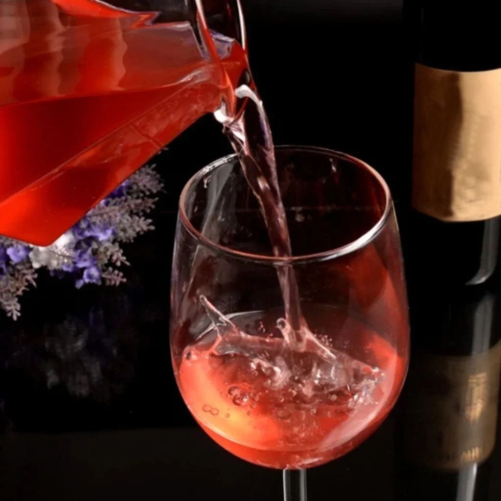 Taças de Vinho Tubarão Copo de Vidro Taça Europeia de Vinho Tinto Garrafa de Água Cálice Decoração de Festa de Casamento Presente 300ml