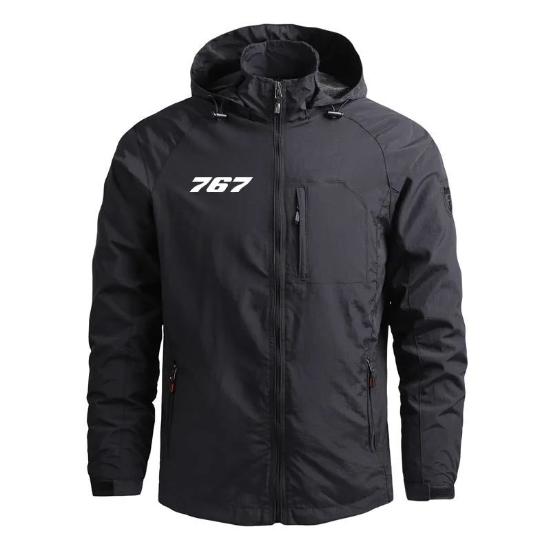 Outerwear Casual 767 Hooded Flight Aviation Windbreakers Lightweight Pilots Men Jackets Coats