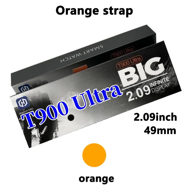 Original T900 Ultra Big Smart Watch Wholesale 2.09 inch Bluetooth Call IWO Series 8 Men Women Sports Smartwatch For IOS Android