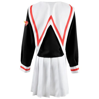 2026 Anime Cardcaptor Sakura Card Captor Kinomoto Sakura Li Syaoran Cosplay Costume School Uniform Man Woman Campus Sailor Suit